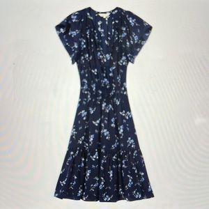 REBECCA TAYLOR NAVY FLORAL DRESS